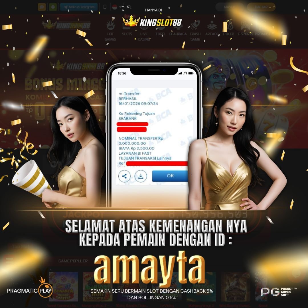 SELAMAT ATAS KEMENANGANNYA UNTUK ID :amayta